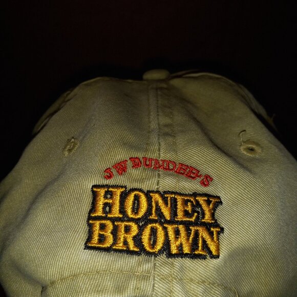 JW Dundee Honey Brown Bee Brewing Mens Cap Hat Adjustable - Picture 5 of 6